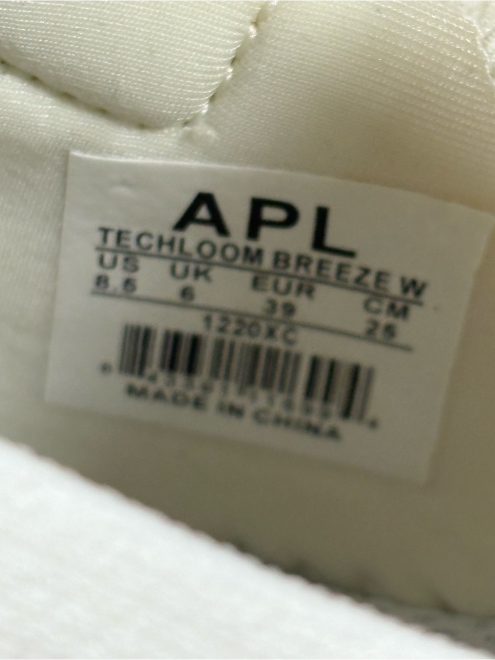 APL Athletic Propulsion Labs Techloom Breeze Beach Energy White Women's SZ 8.5 - Picture 12 of 13